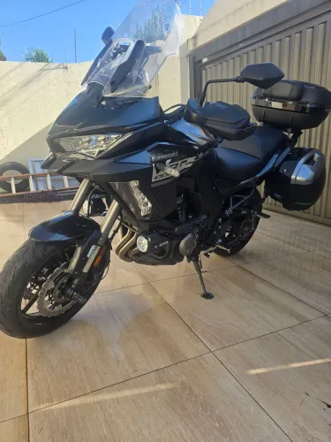 Kawasaki versys gt 1000cc moto novíssima lotada de assessórios
