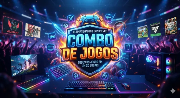 Combo de jogos Xbox