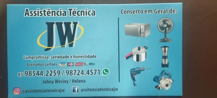 Manutenção em Eletrodomésticos e Ferramentas Eletricas