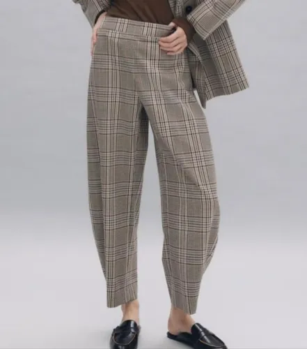 Calça Xadrez Zara