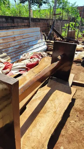 Pés rústico para mesa
