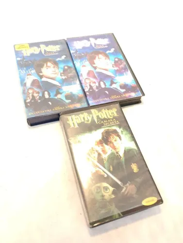 Harry Potter VHS filme original lote