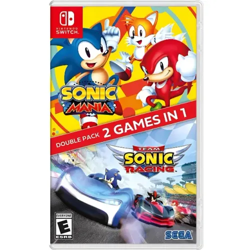 [LACRADO] Sonic Mania + Team Sonic Racing Double Pack Switch - Físico para Nintendo Switch