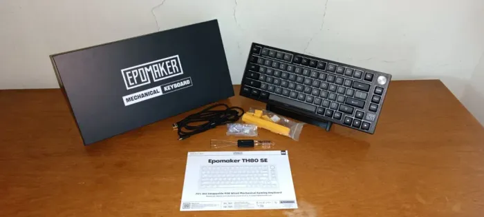 Teclado Mecanico Epomaker TH80 SE