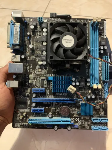 Kit Placa-mãe ASUS M5A78L-M LX + AMD Athlon II X2 250 + Cooler Original