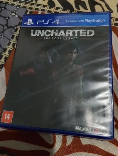 Uncharted the lost Legacy PS4 novo lacrado faço Olx pay