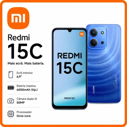 Celular redmi 15c 128/256