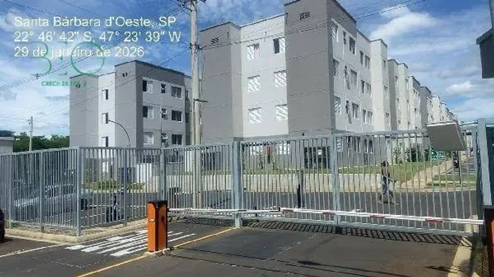 Apartamento à venda, 42 m² por R$ 104.889,24 - Recreio Alvorada - Santa Bárbara D'Oeste/SP