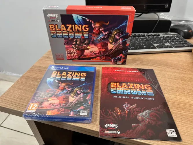 Blazing Chrome Edição Colecionador (Collector's Edition) PS4