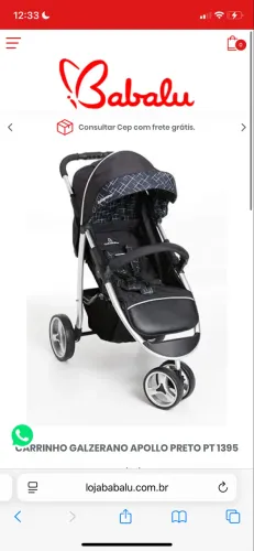 Carrinho de bebê