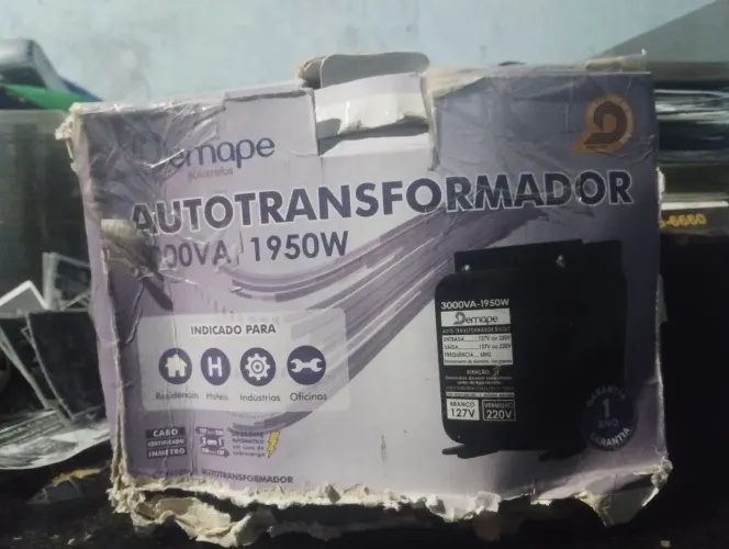 Autotransformador 3000va 1950w demape