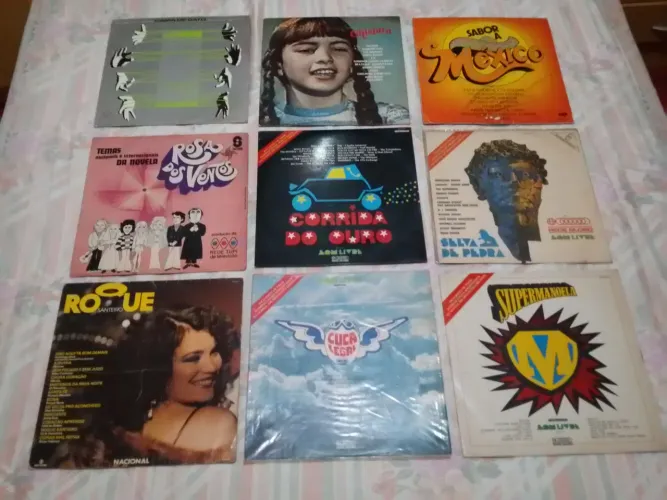 Disco LP Vinil Novela Antiga Diversos - O Valor é De Cada Um