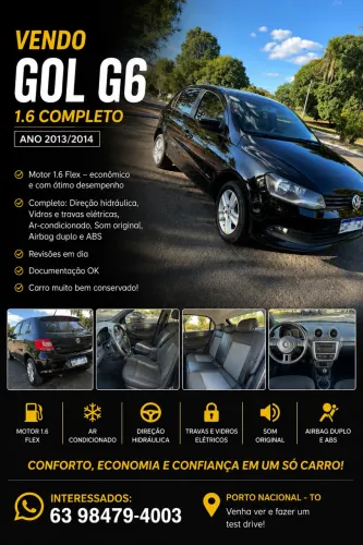 Volkswagen Gol Geração VI 1.6 8V MI Total Flex Mec. 4P 2014