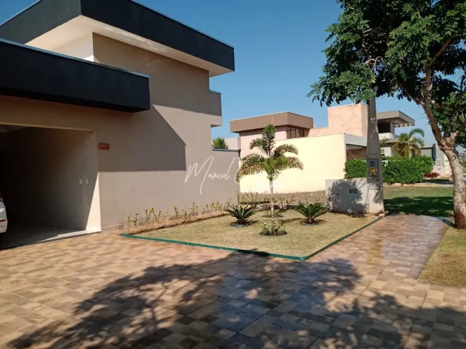 Condomínio Terras Alphaville Mirassol - Casa 3 Quartos suítes, Sala, Escritório, Cozinha C
