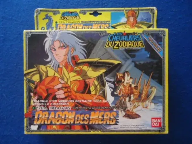 Boneco Cavaleiros Do Zodiaco Vintage Bandai 1987 - Kanon Dragão Marinho - Ed. Francesa 