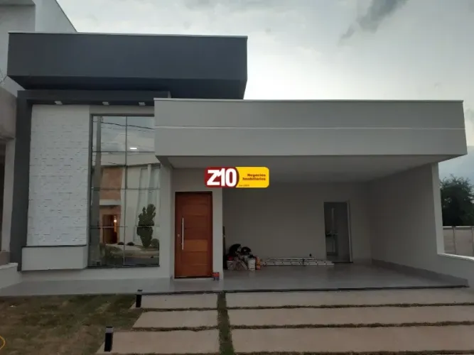 CASA TÉRREA PARA VENDA COM 03 SUÍTES EM CONDOMÍNIO FECHADO - JARDIM DI ROMA - INDAIATUBA S