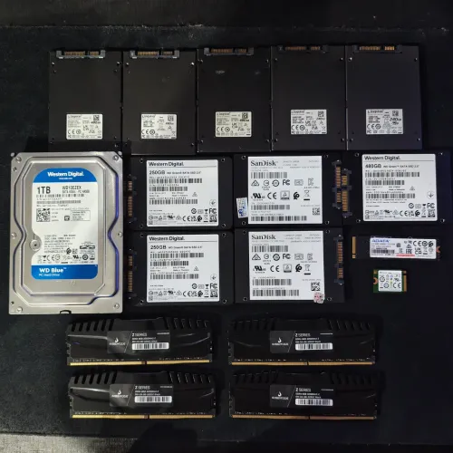 Lote RAM + SSD