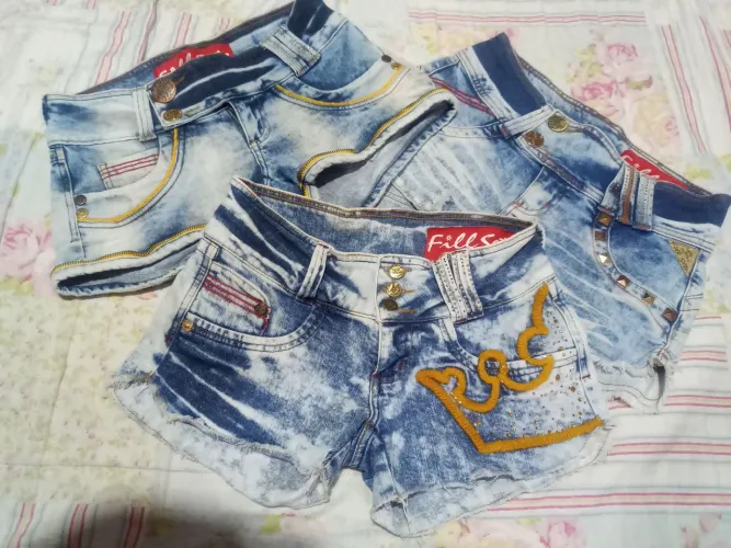 Vendo três Bermudas fill sete 