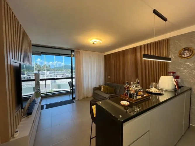 Studio com 1 quarto à venda, 48 m² - Praia de Pernambuco - Guarujá/SP