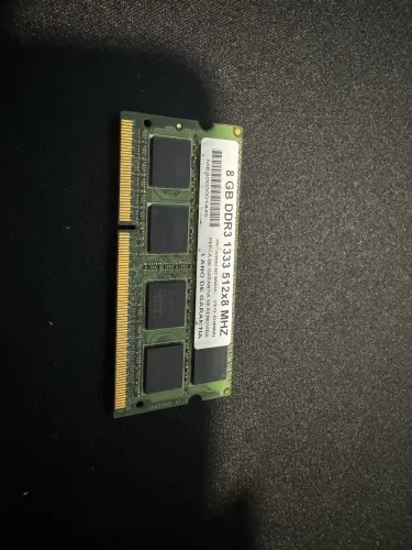 Memória Notebook DDR3 8gb 1333mhz