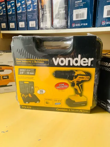 Furadeira impacto vonder 12V