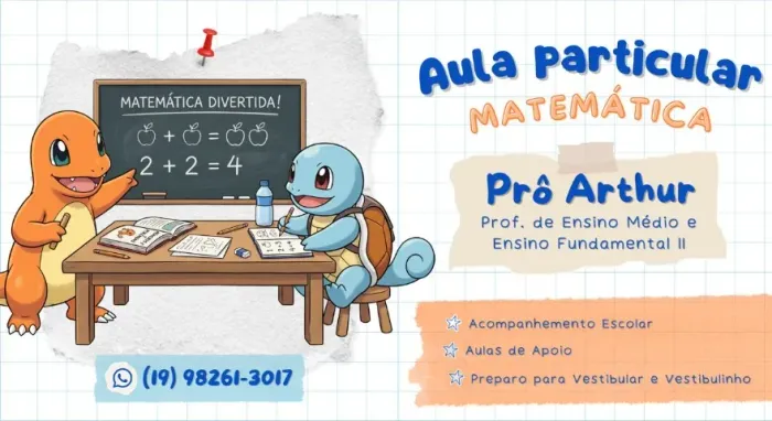 Aulas Particulares de Matemática
