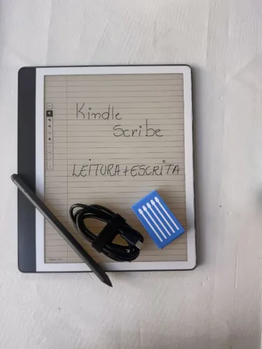 Kindle Scribe com Caneta + Pontas Extras - Sem Uso / Estado de Novo