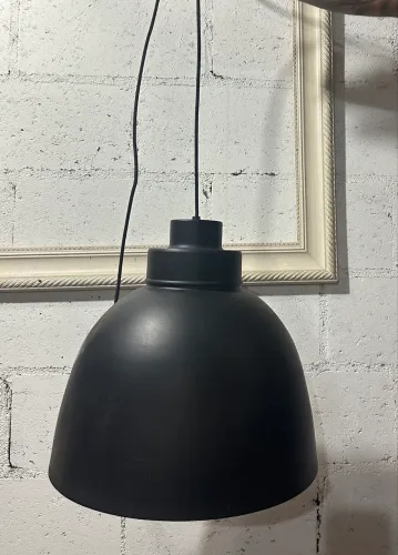 Lustre industrial pendente