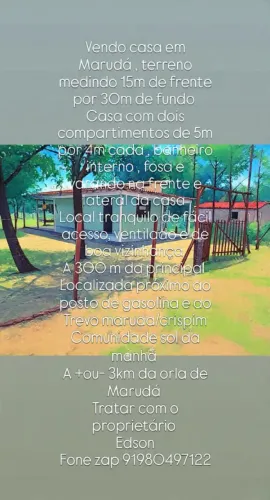 Vendo casa em Marudá