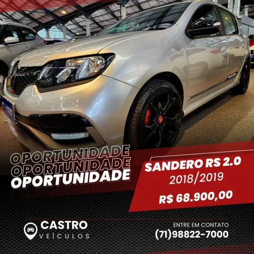 Renault Sandero RS Racing Spirit Flex 2.0 16V 5P 2019
