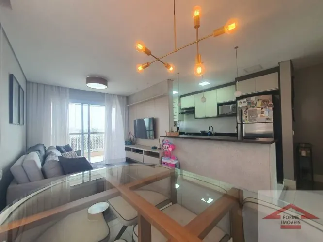Apartamento com 3 dormitórios (1 suíte) à venda, 88 m² por R$ 935.000 - Condomínio Tons de