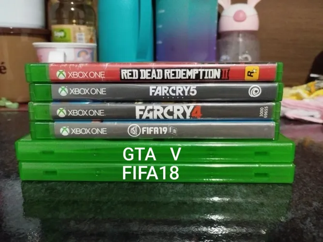 Lote Com 6 Jogos Xbox One Usados
