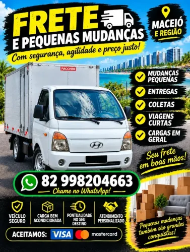 Frete e Mudanças pequenas