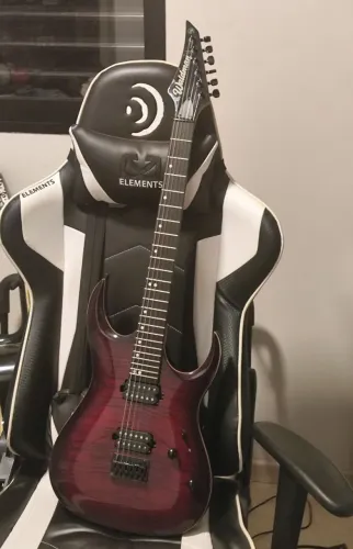 Guitarra Super Strato Waldman Extravaganza WGAR220F com upgrade