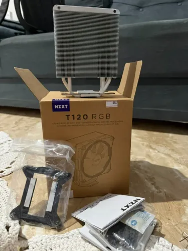 Kit Refrigeração Gamer Branco NZXT + ASUS ROG RGB