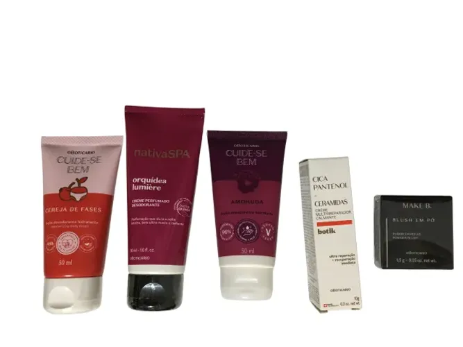 kit produtos boticário