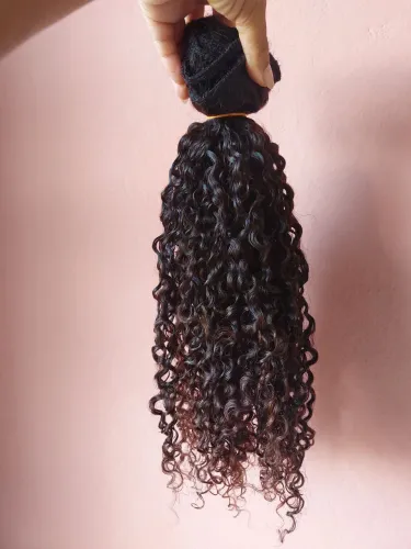 Cabelo humano (cacho natural)