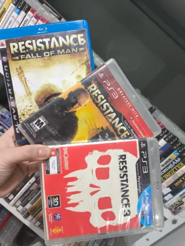 Coletania Resistance 1-2 e 3 PS3