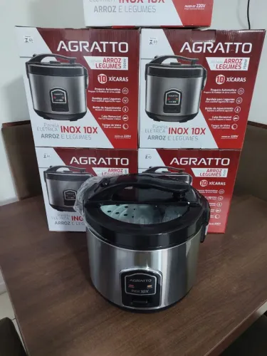 Panela de arroz 10x inox 