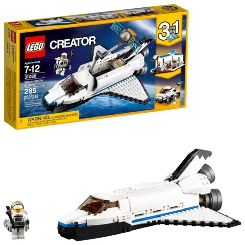 LEGO 31066 Creator 3 em 1  Space Shuttle Explorer