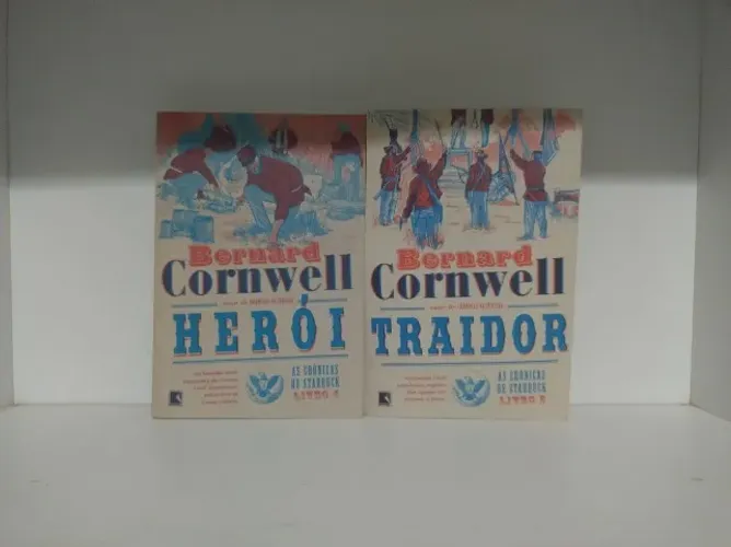 Coleção As Crônicas de Starbuck Vols. 2 e 4 - Traidor e Herói - Bernard Cornwell