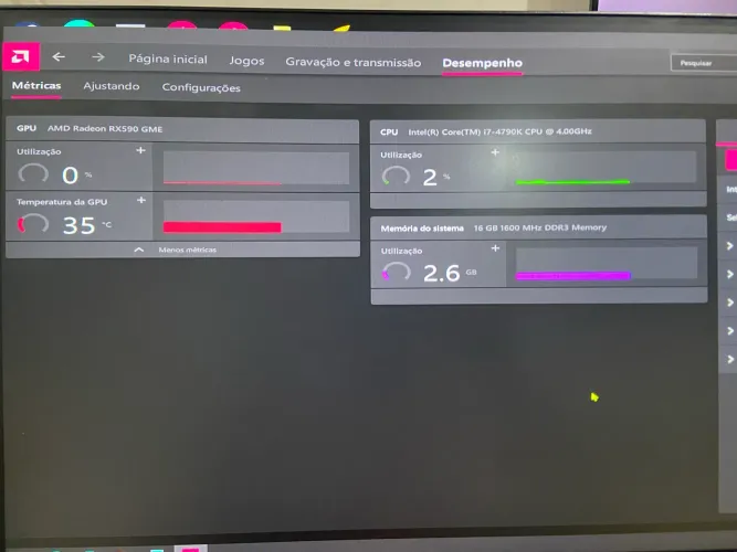 PC GAMER i7 4790K + RX 590 + 16 Gb RAM