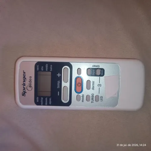 Controle Ar condicionado Springer Midea