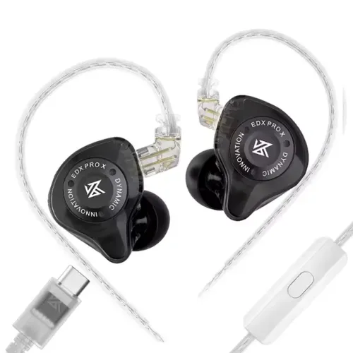 Fone de Ouvido KZ EDX Pro X Tipo C (com mic)