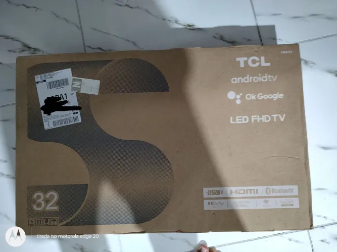 Tv TCL 32 polegadas Android nova com garantia 