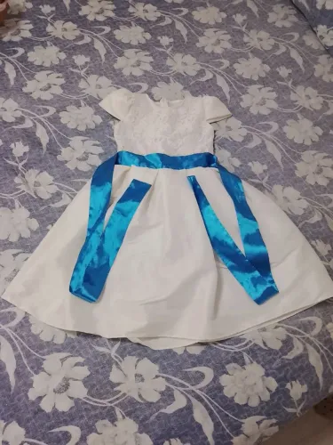 Vestido de formatura infantil para 6 e 7 anos.