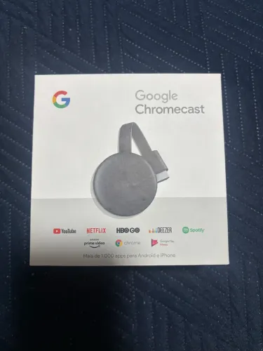 google chromecast de 3ª geração