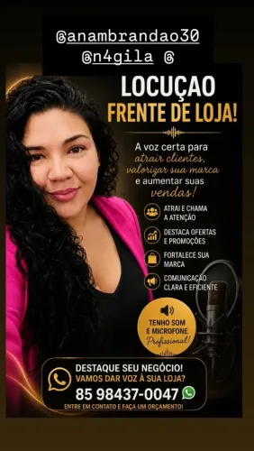 Locutora(locução)