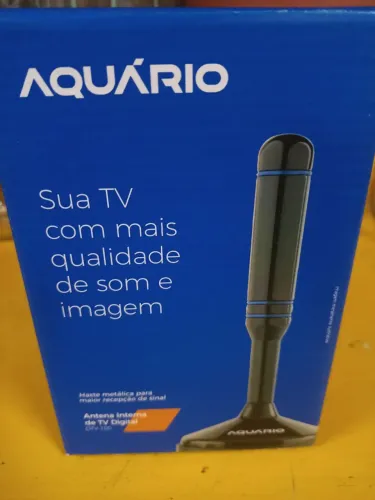 Antena interna de TV digital aquário