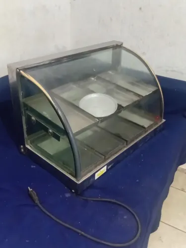 estufa para salgados e doces.